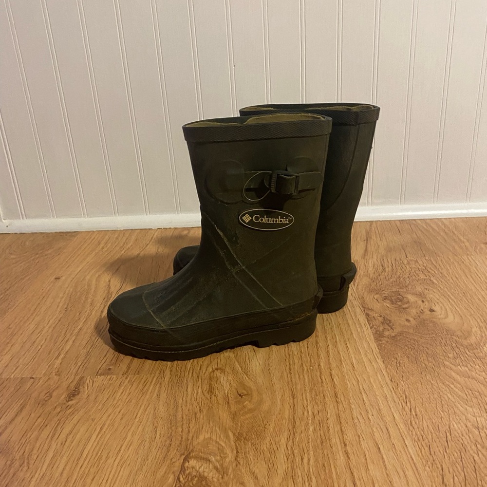 Children’s Columbia Green Rain Boots